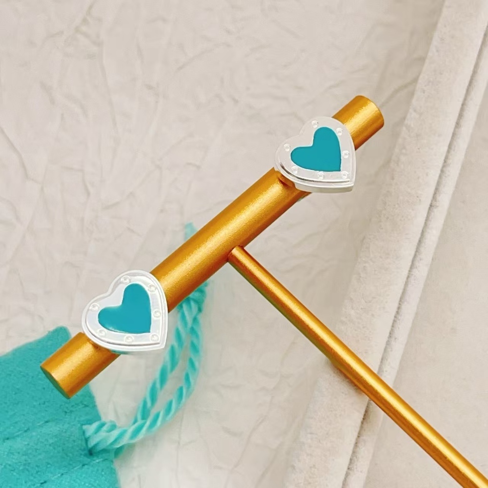 Tiffany & Co. Silver Heart Earrings - Picture 3 of 7